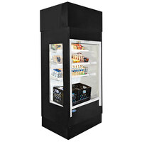 Federal Industries RSSM378SC-MLK 36 inch High Profile Refrigerated Self-Serve Specialty Merchandiser with Three Shelves - 13.15 Cu. Ft.