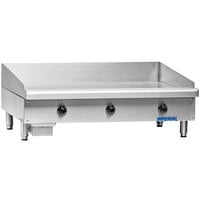 Imperial Range ITG-36-E 36 inch Thermostatically Controlled Electric Countertop Griddle - 240V, 3 Phase