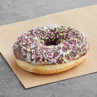 Europastry Dots Cocoa Sprinkle Donut 1.9 oz. - 36/Case