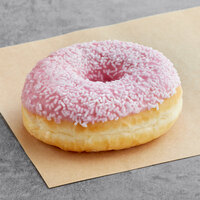 Europastry Dots Pink Sprinkle Donut 2.1 oz. - 36/Case