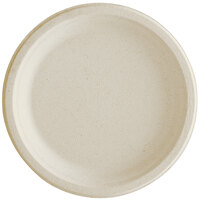 Tellus Products 9 inch No PFAS Added Natural Bagasse Plate - 125/Pack