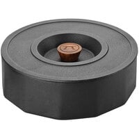 Outset® 76496 10 1/4 inch Diameter Cast Iron Tortilla Warmer / Multi-Purpose Pot