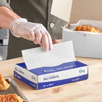 Dispens-A-Wax Waxed Deli Patty Paper Sheets by Dixie® DXE801200