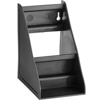 Choice Black 2-Tier Stand for Self-Serve Organizer Bins