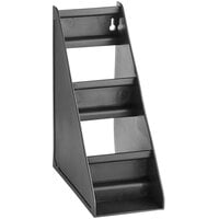 Choice Black 3-Tier Stand for Self-Serve Organizer Bins