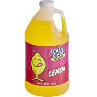 Jolly Rancher 1/2 Gallon Lemon Slushy 5:1 Concentrate - 6/Case