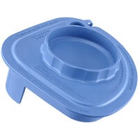 Vitamix 58996 Blue Two-Piece Splash Lid with Tethered Plug for Advance Jars