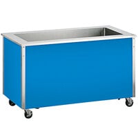 Vollrath 4-Series 36367 Signature Server® Bain Marie Hot Food Station with Stainless Steel Counter - 74" x 27"