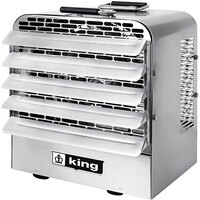 King Electric PKBS Series PKBS4820-3-T-FM Stainless Steel Portable Unit Heater - 480V