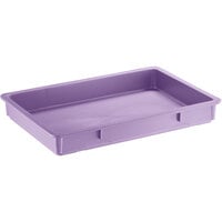 Baker's Mark 18" x 26" x 3" Allergen-Free Purple Heavy-Duty Polypropylene Dough Proofing Box