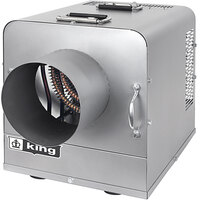 King Electric PKB-DT Series PKB2410-1-T-DT-FM Ducted Portable Unit Heater - 208/240V, 10 kW