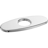 Waterloo 6" Chrome-Plated Faucet Deck Plate