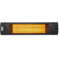 King Electric DSS Series DSS-35B1-A15-NR Medium-Wave Electric Infrared Horizontal Heater - 120V, 1500W