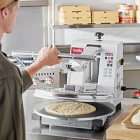 Estella DPC18P 18 inch Manual Clamshell Pizza Dough Press - 120V, 1200W