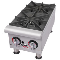 APW Wyott GHP-4S 4 Burner Countertop Range - 66,000 BTU