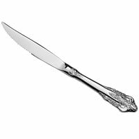Acopa Ophelia 9 1/2 inch 18/10 Stainless Steel Extra Heavy Weight Steak Knife - 12/Case