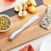 Acopa 6 3/4 inch Stainless Steel Soft Cheese Spreader