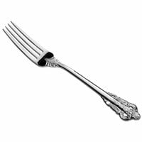 Acopa Ophelia 6 inch 18/10 Stainless Steel Extra Heavy Weight Appetizer / Oyster / Cocktail Fork - 12/Case