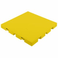 EverBlock Flooring EverBase 12 inch x 12 inch Yellow Solid Top Flooring 5400031