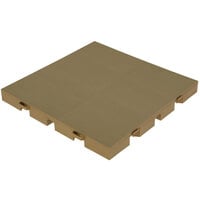EverBlock Flooring EverBase 12 inch x 12 inch Gold Solid Top Flooring 5400020