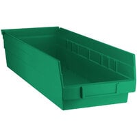 Regency Green Shelf Bin, 17 7/8" x 6 5/8" x 4" - 20/Case
