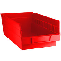 Regency Red Shelf Bin, 11 5/8" x 6 5/8" x 4" - 30/Case