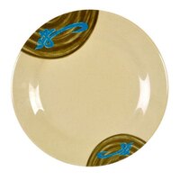 Thunder Group 1014J Wei 14 1/8 inch Round Melamine Plate   - 12/Pack