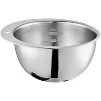 Choice 1.2 Qt. (6 cups) Stainless Steel Measuring Bowl