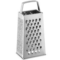 Choice 9 inch 4-Sided Stainless Steel Box Grater