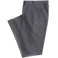 Henry Segal Women's Gray Flat Front Suit Pants