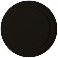 GET RP-20-BK 20 inch Black Sonoma Melamine Plate - 6/Case