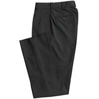 Henry Segal Men's Black Flat Front Suit Pants