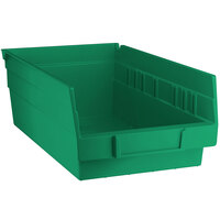 Regency Green Shelf Bin, 11 5/8" x 6 5/8" x 4" - 30/Case