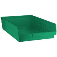 Regency Green Shelf Bin, 17 7/8" x 11 1/8" x 4" - 8/Case