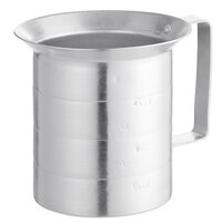 Choice 2 Qt. Aluminum Measuring Cup with Pour Lip