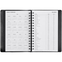 Blue Sky 123853 Aligned 5 inch x 8 inch January 2022 - December 2022 Black Daily Appointment Planner
