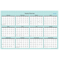 Blue Sky 100031 Picadilly 36 inch x 24 inch January 2023 - December 2023 Horizontal / Vertical Laminated Calendar