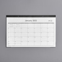 Blue Sky 111293 Enterprise 17 inch x 11 inch January 2022 - December 2022 Monthly Desk Pad Calendar
