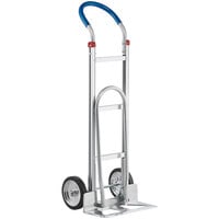 Lavex Industrial 500 lb. Aluminum Hand Truck with Foldable Lip