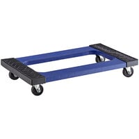 Lavex 770 lb. Plastic Dolly with Rubber Padded Deck