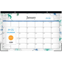 Blue Sky 100024 Lindley 17 inch x 11 inch January 2022 - December 2022 Monthly Desk Pad Calendar