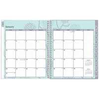 Blue Sky 101602 Rue du Flore 8 1/2 inch x 11 inch July 2021 - December 2022 Weekly / Monthly Planner