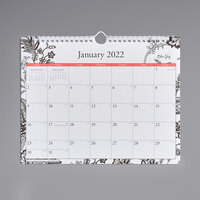 Blue Sky 100028 Analeis 11 inch x 8 3/4 inch January 2022 - December 2022 Monthly Wall Calendar