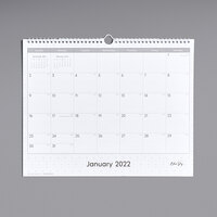 Blue Sky 111292 Enterprise 15 inch x 12 inch January 2022 - December 2022 Monthly Wall Calendar