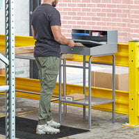 Lavex Industrial Stationary Receiving / Shop Desk