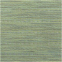 Front of the House Metroweave 8 3/4 inch Green Urban Woven Vinyl Square Placemat - 12/Pack