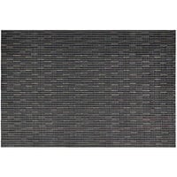 Front of the House Metroweave 17 1/2 inch x 11 3/4 inch Multi Urban Woven Vinyl Rectangle Placemat / Liner - 12/Pack