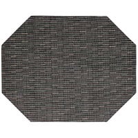 Front of the House Metroweave 14 inch x 11 inch Multi Urban Woven Vinyl Rectangle Placemat - 12/Pack