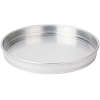 American Metalcraft HA5015 15 inch x 2 inch Heavy Weight Aluminum Straight Sided Stackable Cake / Deep Dish Pizza Pan