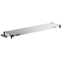 Metro Super Erecta 14" x 60" Stainless Steel Countertop Shelf Warmer